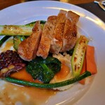 フォセッタ - 上州せせらぎ豚のポワレ、山わさびのソース