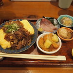 わびすけ - 肉だしまき定食