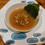 まろうど - 温彩  あぐー豚と法菜の柏饅頭