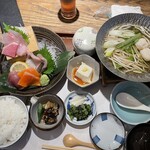 Sakana Robata Umiza - お刺身定食