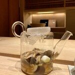 炎水 - 野辺地かぶ用 すっぽんと秋のきのこの出汁