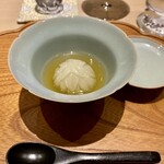 炎水 - 野辺地かぶ すっぽんと秋のきのこの出汁