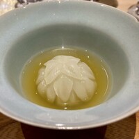 炎水 - 野辺地かぶ すっぽんと秋のきのこの出汁