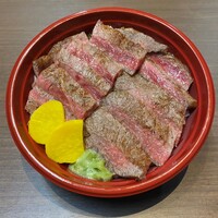 黒毛和牛サーロインステーキ丼