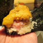 鮨 やまけん - あいだに中落ち入り