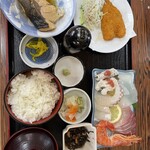 おおはま食事処 - 刺身定食