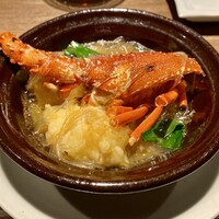 一平飯店 - 伊勢海老の土鍋煮