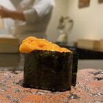 島津 - 海苔の風味と雲丹から香る餌の海苔の香りが相まって海苔海苔