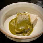 島津 - ちびりちびりと飲みながら食べたいのだがあまりの美味さに蒸発してしまった。。。この肝でご飯食べたい