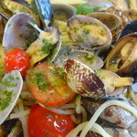 ポルタ・アル・マーレ - ①ボンゴレ（あさりとオマール貝がたっぷり♪）