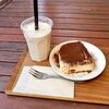 ルカラン - 料理写真:バナナスムージーとティラミス。