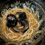 茜坂大沼 - 宍道湖蜆の蜆出汁蕎麦。うんまぁ!!