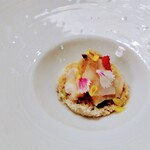 プレスキル - おからとバイ貝の肝和え