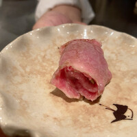 キャラバン - 前菜3種 佐賀牛鉄板炙り焼き