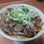 南天 本店 - 肉うどん