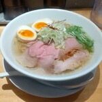 麺家 たけ田 - 味玉塩らーめん