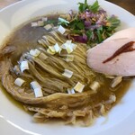 めん処 きよ洲 - 全粒粉のふすまいり自家製細麺が美しい！