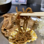 お食事処麺匠夢屋 - おかずのソース焼きそば