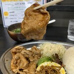 お食事処麺匠夢屋 - 豚しょうが焼き