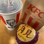 ケンタッキーフライドチキン - お月見バーガー٩(ˊᗜˋ*)و