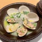 Steamed clam ginjo
