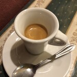 マッシモッタヴィオ - 平日ピッツァランチ（サラダ、ドリンク付き）：１５００円のエスプレッソ