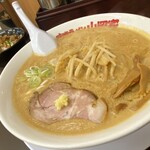 Miso Ramen Yamaokaya - ごま味噌ラーメン + 山わさびチャー丼