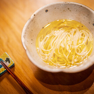 一品料理や〆、コース全てにこだわる