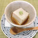 鶴のひとこえ - 胡麻豆腐