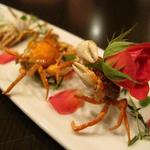 パーラーイワシ - 沢蟹の素揚げ