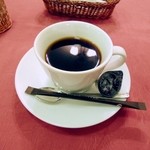 ALWAYSカマヤ - 珈琲。お代わりを注ぎに来てくれました。