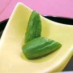 ALWAYSカマヤ - 姫きゅうりの浅漬け。
