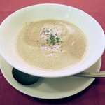 ALWAYSカマヤ - きのこのポタージュ。