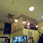 ALWAYSカマヤ - 厨房の上にも座席がありました。