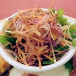 ALWAYSカマヤ - ミニサラダ。自家製のドレッシング。