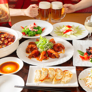 We offer courses with all-you-can-drink! Enjoy your party to the fullest◎