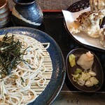 蕎麦 花月 - 料理写真:天ざるそば