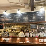 チャコールバル ジュ - カウンター席