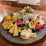 チャコールバル ジュ - 焼き野菜の盛り合わせ