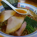 手打ち中華そば（\660）結構盛りがいい感じ！