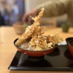 Toyotsune - 特上天丼(海老2尾) 950円