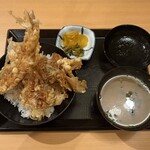 Toyotsune - 特上天丼(海老2尾) 950円