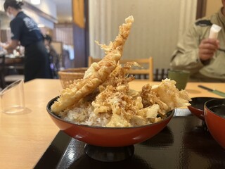 Toyotsune - 特上天丼(海老2尾) 950円