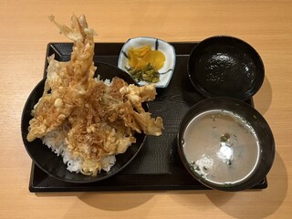 Toyotsune - 特上天丼(海老2尾) 950円