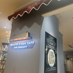 Gelato pique cafe bio concept - 