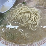 丸優ラーメン - 麺❕