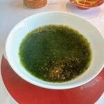 広東料理 センス - 広東式茶碗蒸し 青海苔の上湯スープ
