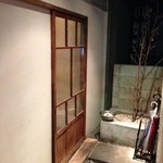 れんげ料理店 - 入口付近