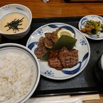 Negishi - ねぎし（薄切りタン）＋牛ロース檸檬