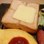 果実屋珈琲 - 自家製トースト